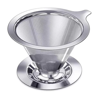 Cafe Filtro Coador Inox Reutilizavel Naoprecisa de papel