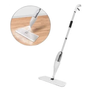 MOP SPRAY Rodo Inteligente Limpeza Vassoura com Microfibra Rodo Magico 360° Esfregão Reser