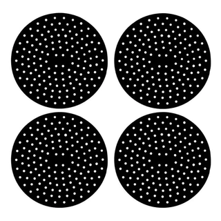 Kit 4 Tapete Silicone Fogão Indução Almofada Silicone Protetora Para Fogão de Indução Desc