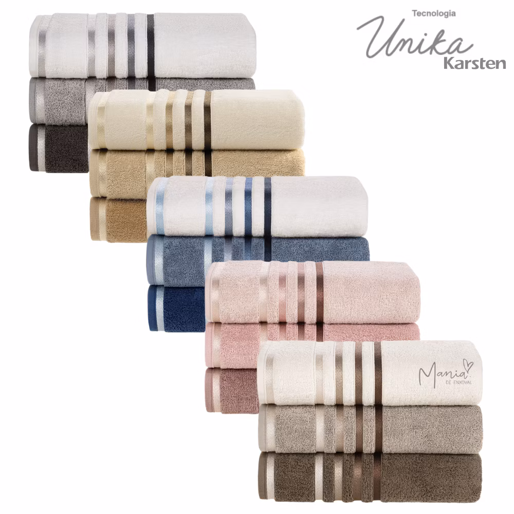 Toalha Banhão Lumina Karsten Fio Penteado 100% Algodão Toque Macio Grossa Ótima Absorção Gigante