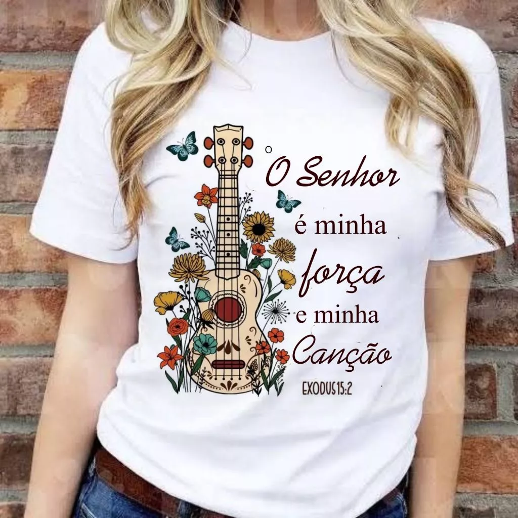 Camiseta Feminina Cristã