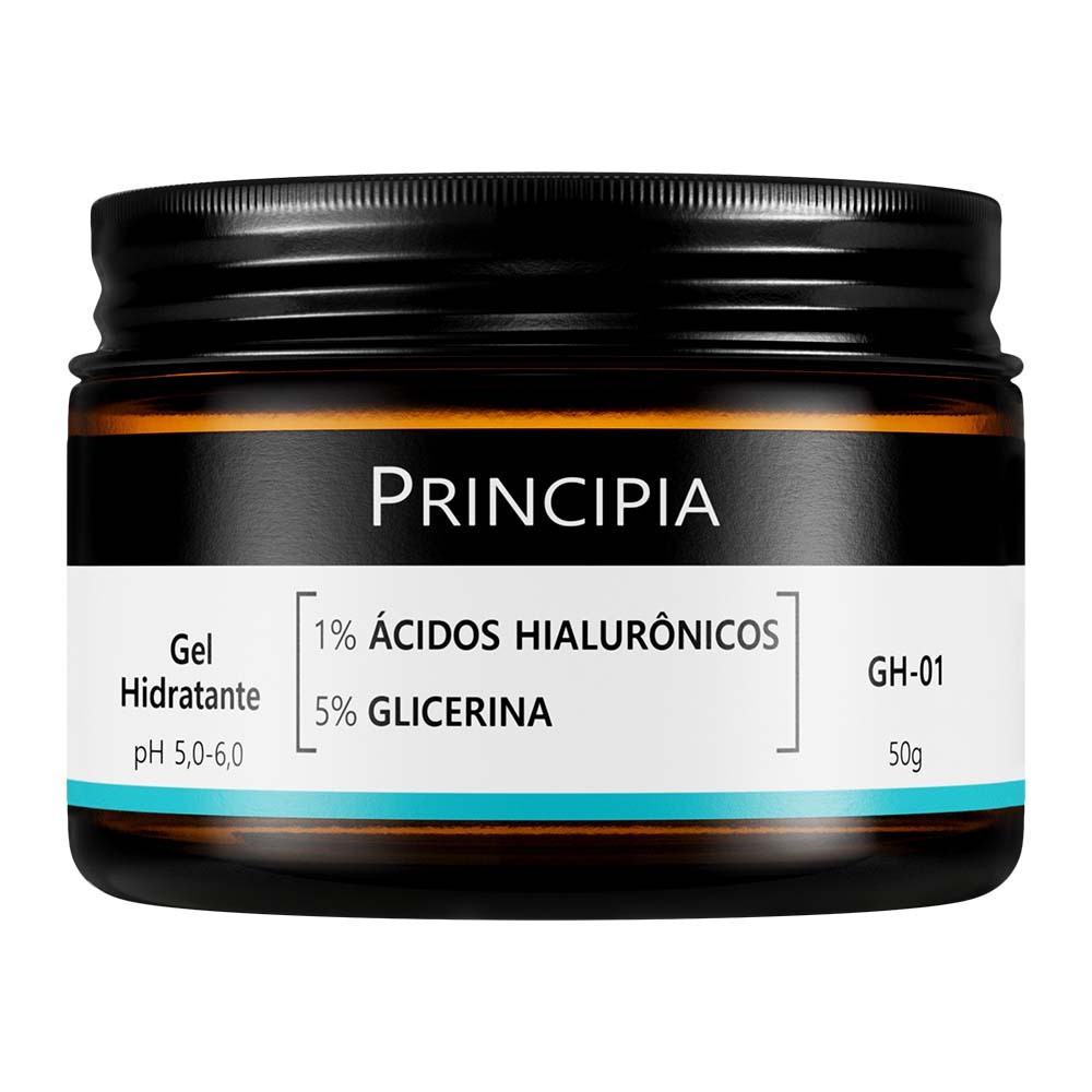 Gel Hidratante Facial GH-01 Principia - Ácidos Hialurônicos + Glicerina 50g