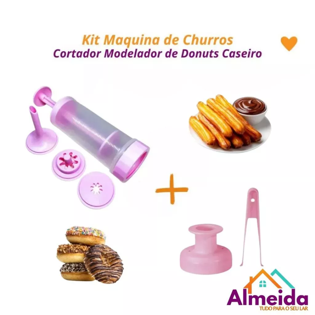 Kit Maquina de Churros e Donuts