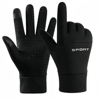 Luvas De Inverno Masculinas Impermeáveis Térmicas Com touch screen E Bolso Antiderrapante