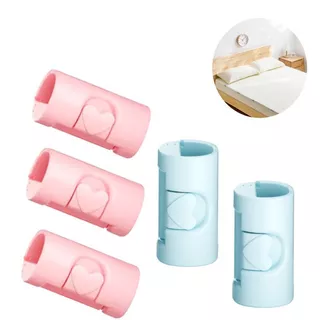 Kit 6-50 Prendedor Mágico Multiuso Lençol Embalagem Cabide Roupas Papel Rosa  Azul 6 10 20