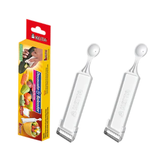 Descascador e Boleador 2 em 1 Keita - KIT -Para Batata, Frutas e Legumes – P/ Cozinha Prát