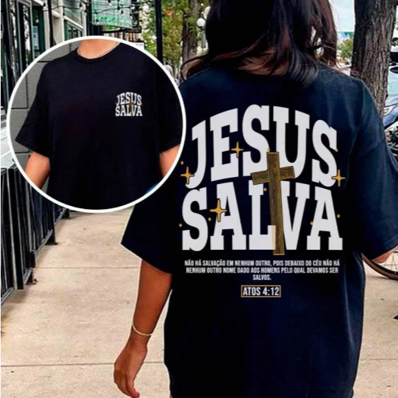Camiseta Jesus Salva