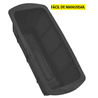 Forma De Silicone Retangular 24x14x6cm Antiaderente Para Assar Pães Bolos Caseiros Multius