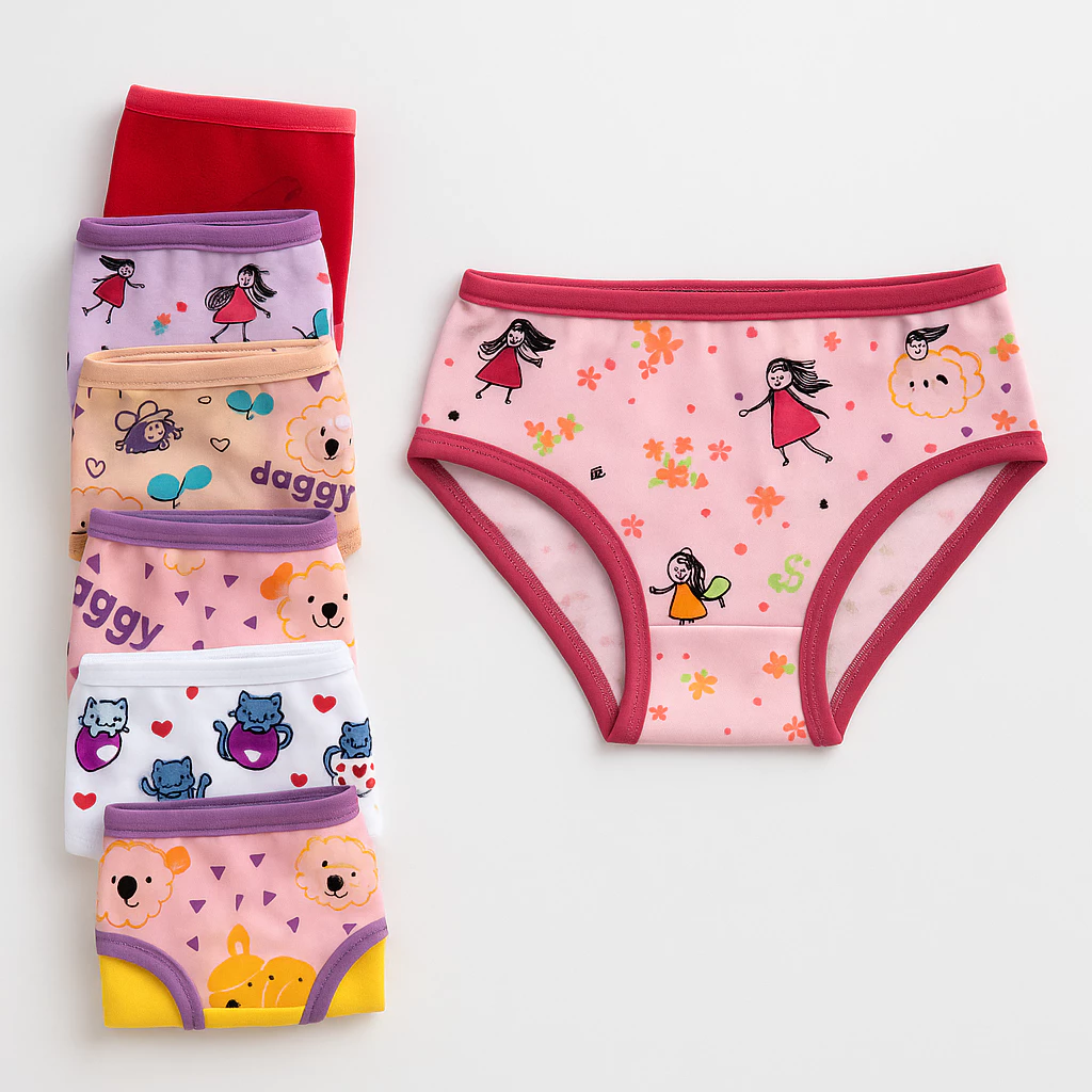 Calcinha Feminina Tanga Infantil