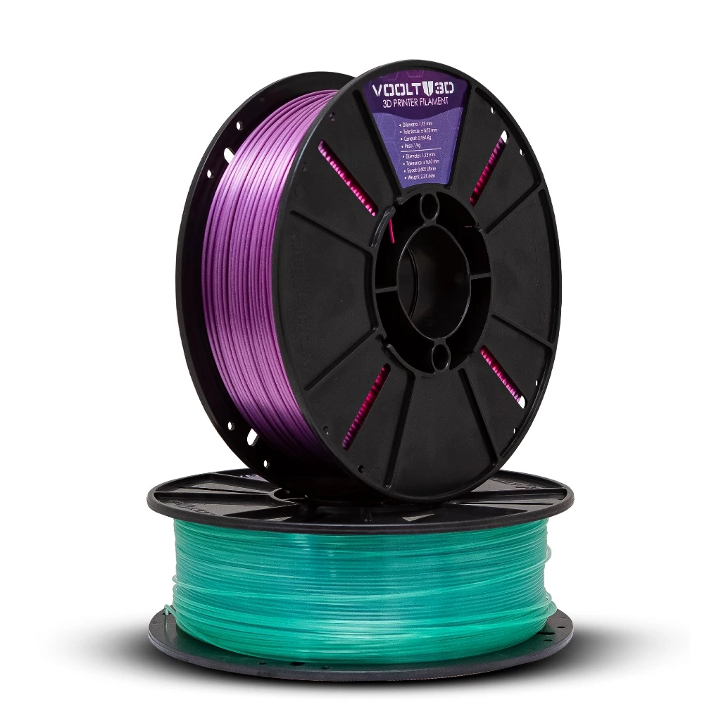 Filamento PLA Troca de Cor - Outlet 1kg para Impressora 3D FDM - 1,75mm - Voolt3D