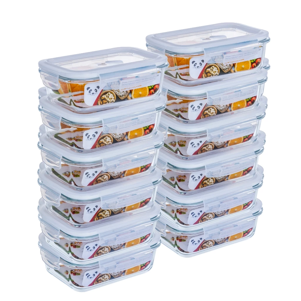 Potes de vidro GP Home — opções de 370 e 640 ml
