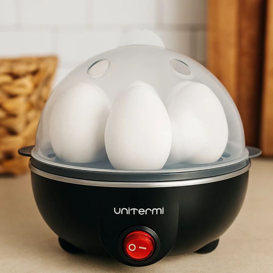 Maquina Eletrica Cozedor De Ovos No Vapor Unitermi 110v