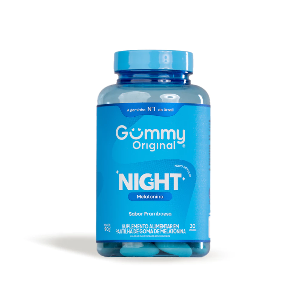 Gummy Original - Night Suplemento para dormir em goma - Framboesa