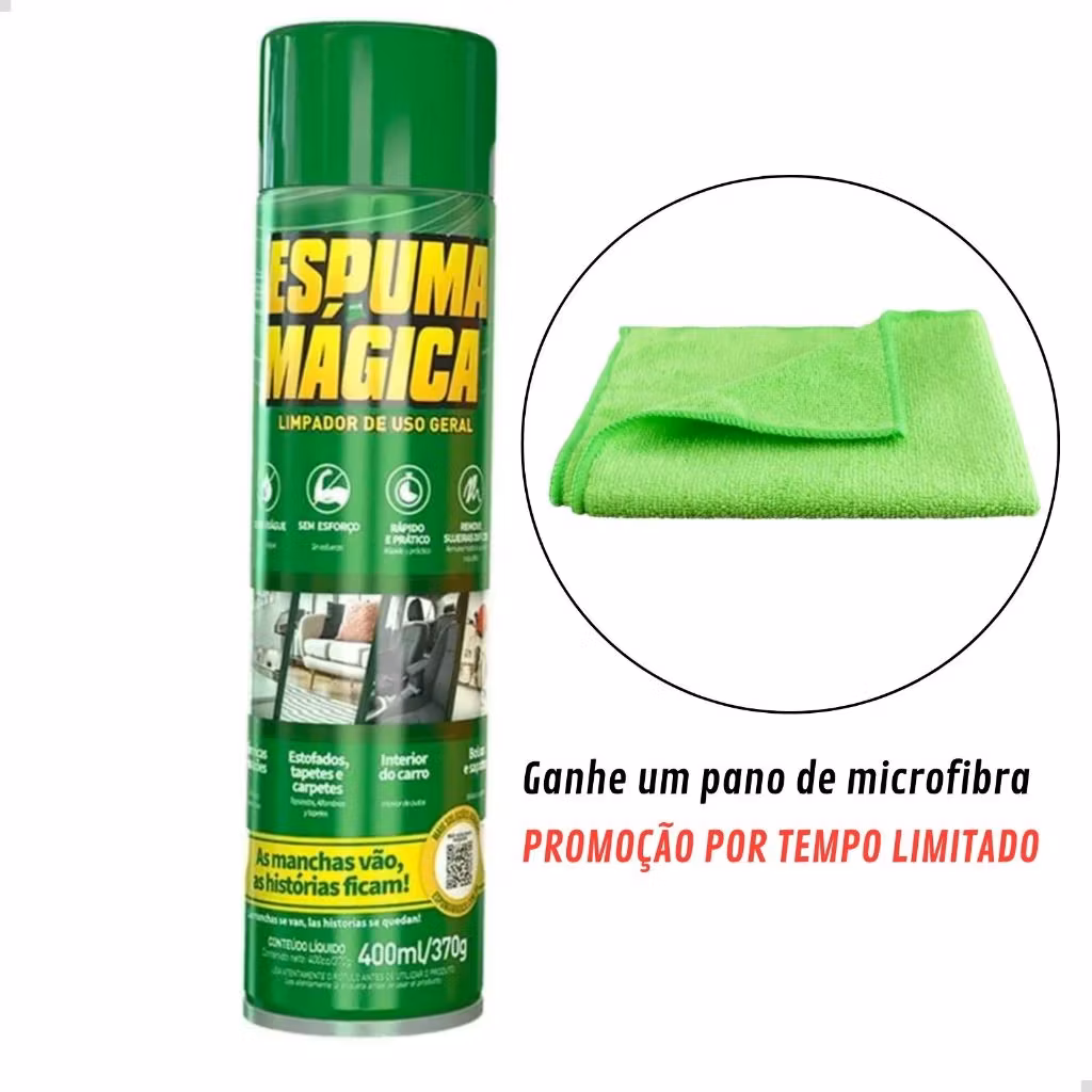 Espuma Magica Limpador De Uso Geral 400ml Proauto