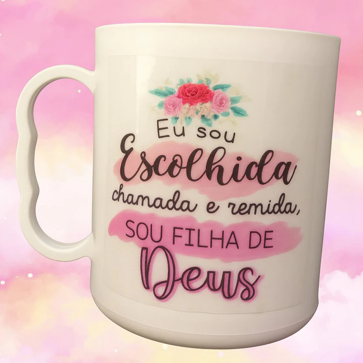 Kit 5 Canecas para Lembrancinha