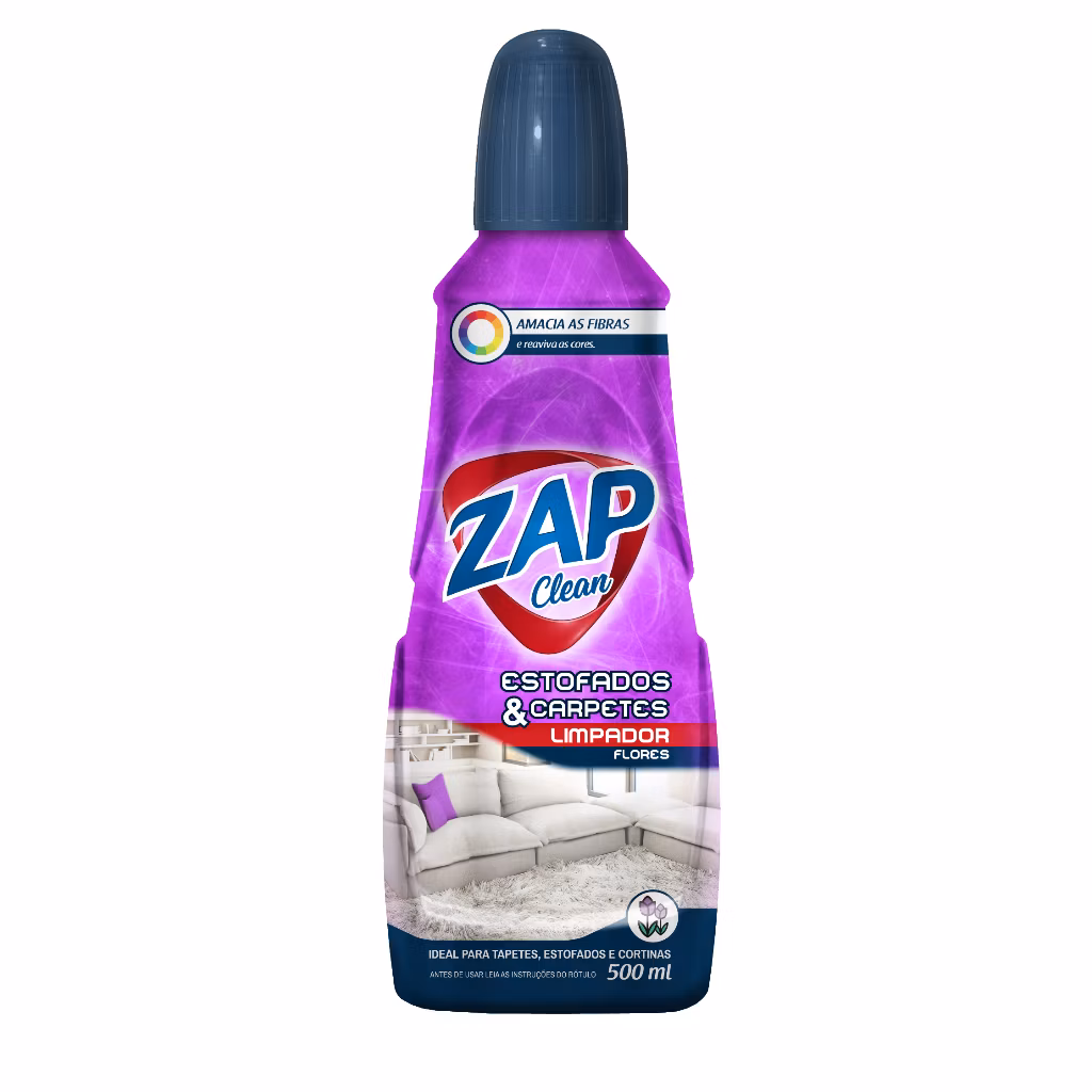Limpa Estofados E Carpetes Zap Clean - Flores - 500ml