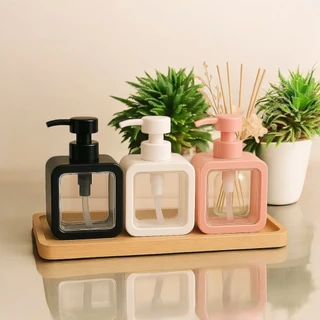 Homeart Porta Sabonete Liquido Shampoo Detergente Bomba Pump Banheiro Lavabo Cozinha Dispe