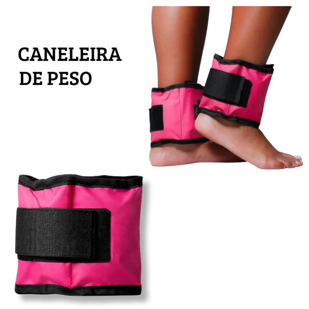 Caneleira de Peso Linha Profissional para Treino Funcional em Casa Academia e Exercícios Diários Pro
