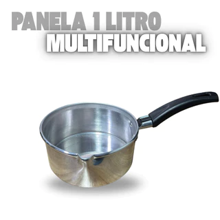 Panela 1L n14 Leiteira Multifuncional Japi Em Aluiminio Perfeita Para Despejar