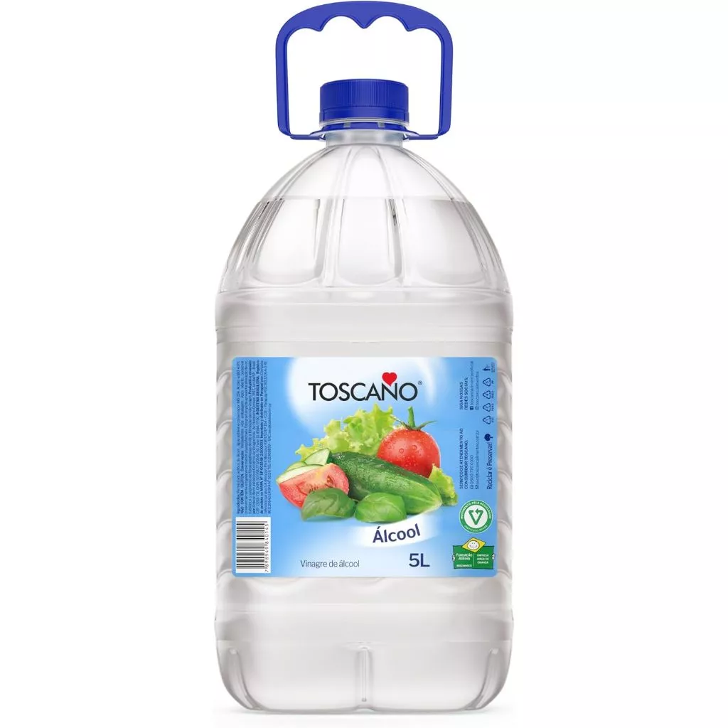 Vinagre de Álcool Toscano Branco Galão 5 L