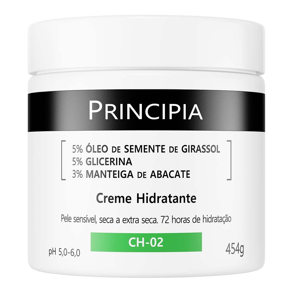 Creme Hidratante Principia Girassol, Glicerina e Manteiga de Abacate