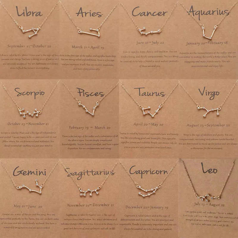 Colar Signo Astrologia Zodiaco