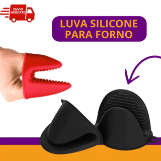 Luvas de Silicone Bico de Pato Térmica 4/3/2 ou 1 Para Panelas e Cabos Quentes Formas Cozi