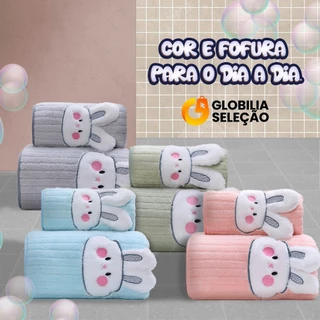 Kit Toalhas Banho e Rosto 2 Peças Macia