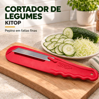 Fatiador de Legumes Manual Kitop Prático Rápido