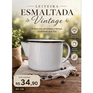 Caneca Leiteira Ewel 1L com Alta Retenção de Calor