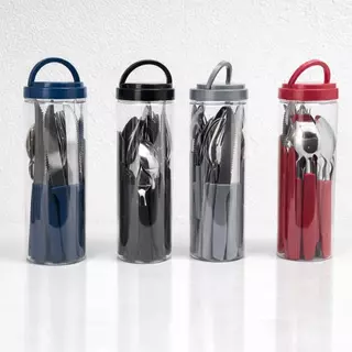 Jogo de Talheres kit com 25 peças inox para casa e restaurante,zlar.lazer