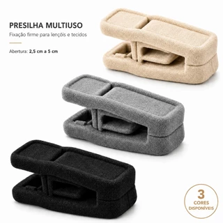 Kit 20 Presilhas De Veludo Para Cabides Pares Prendedores Presilhas Para Short Calça Saia
