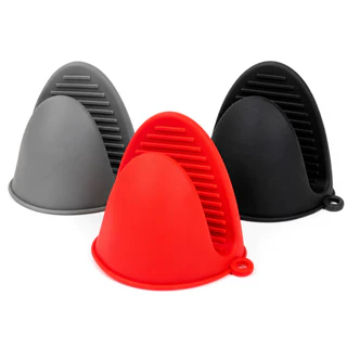 Luva de Silicone Bico de Pato Térmica para Forno e Air Fryer Resistente ao Calor Mini Pega