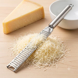 Ralador Culinaria Extra Fino Ralador Inox 30x2,5 cm Cabo em Inox Profissional
