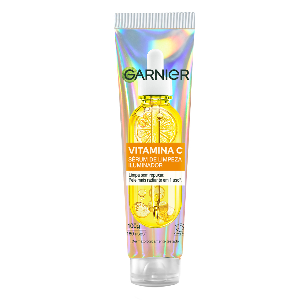 Garnier Sérum de Limpeza Facial Iluminador com Vitamina C