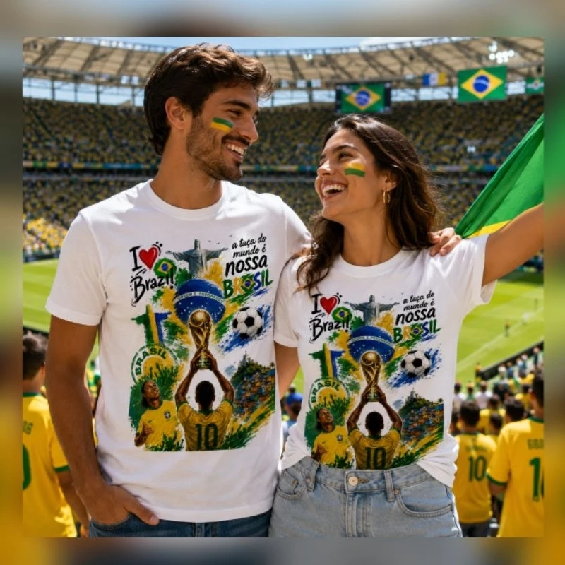 Camisa personalizada do Brasil, camisa do Brasil CAMISA DO BRASIL CAMISA SELECAO