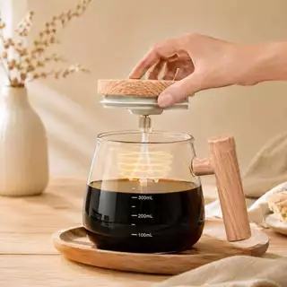 Caneca Automática Mistura Shake Com Cabo De Plástico 400ml Elétrica Recarregável 7000rpm A