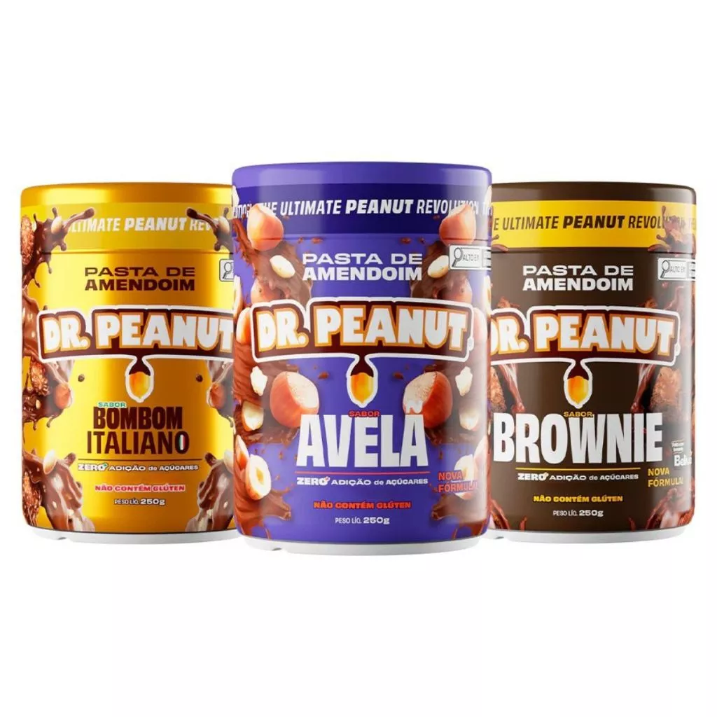 Pasta de Amendoim Dr. Peanut 250g - Vários Sabores
