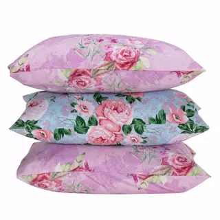Kit de Travesseiros Estampas Sortidas Grande Macio