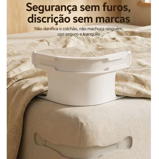 Fixador de Colchão Antideslizante, Fácil de Instalar, Compatível com Cama de Solteiro e Ca