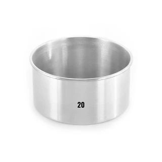 Forma Assadeira Bolo REDONDA ALTA 20 X 10 cm Alumínio - E62