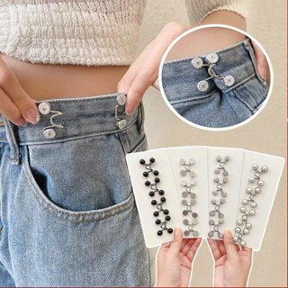 Alfinete De Aperto De Cintura – Prendedor De Roupas Ajustável Antiderrapante Para Vestido/