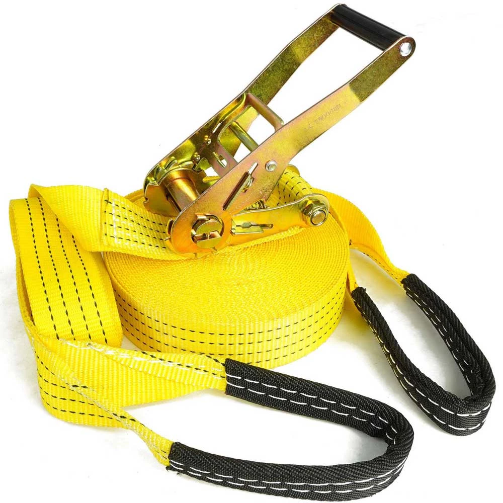 Gupar 15 m — kit amarelo com fita e catraca Gupar 15 m — kit amarelo com fita e catraca