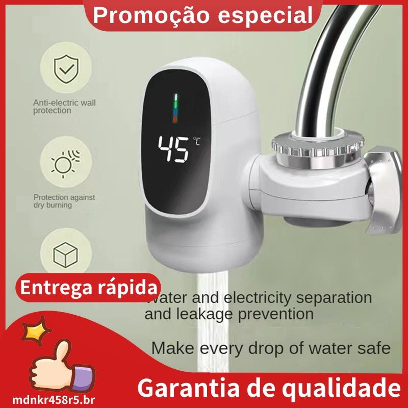 Torneira Display Digital Aquecimento De Água