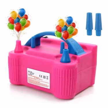 Inflador Elétrico de Balões Bexigas 110v/220v Festa Ornamentação Bomba de Encher Bola de Festas