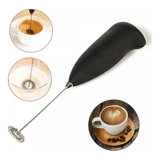 Mini Mixer Elétrico Portátil Batedor de Ovos e Leite Espumador Café – Utensílio de Cozinha