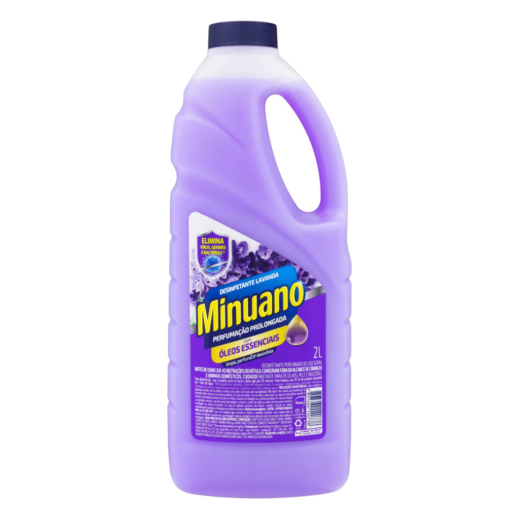Desinfetante Perfumado Minuano Lavanda 2L