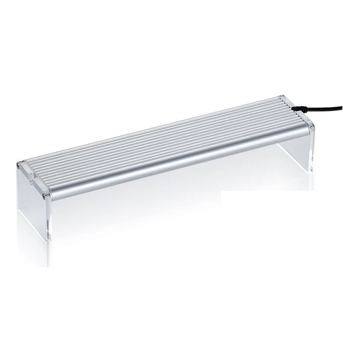 Luminária LED Chihiros A-Series A901, barra de alumínio anodizado de 90 cm com LEDs brancos de espectro completo acesos