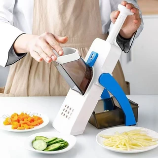 Fatiador Cortador Multifuncional de Legumes Rápido e Prático Verduras Frutas Batata Choppe