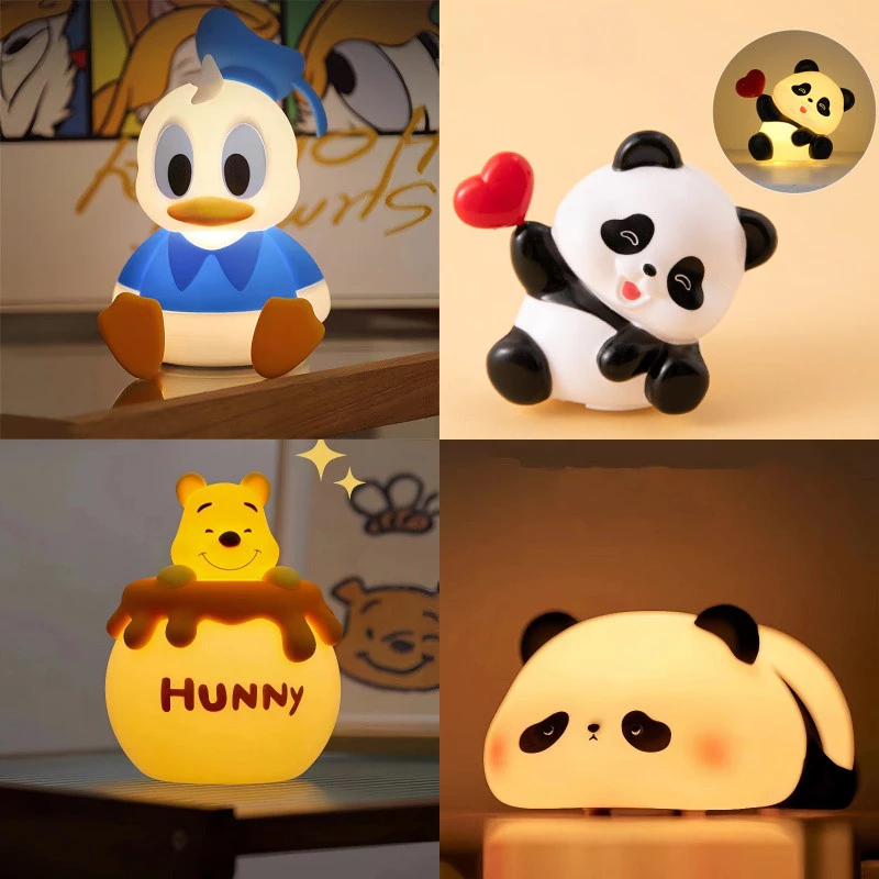Amor Coração Panda Menina Presente De Aniversário Bonito Luz Noturna Formatura Criativa Das Crianças
